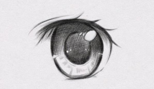 廣州美術(shù)培訓(xùn)班，教你怎么畫動(dòng)漫人物的眼睛素描
