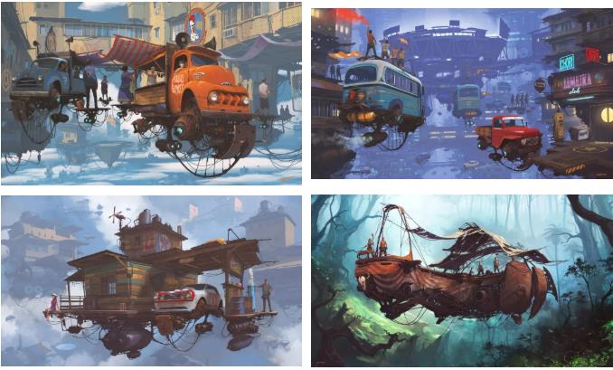 國(guó)際插畫(huà)課程 | 復(fù)古與未來(lái)科技的碰撞,阿根廷概念插畫(huà)師筆觸下的蒸汽朋克 國(guó)際插畫(huà)課程 | 復(fù)古與未來(lái)科技的碰撞,阿根廷概念插畫(huà)師筆觸下的蒸汽朋克