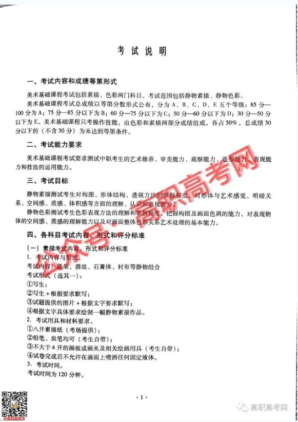 技能證書(shū) | 美術(shù)高職高考詳解,附2021年高職高考《美術(shù)基礎(chǔ)》考試說(shuō)明及樣題 技能證書(shū) | 美術(shù)高職高考詳解,附2021年高職高考《美術(shù)基礎(chǔ)》考試說(shuō)明及樣題